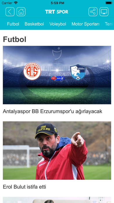 TRT Spor screenshot 4