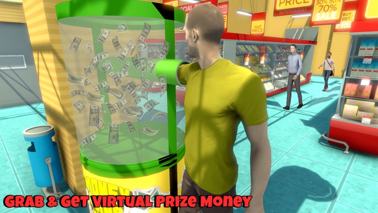 Virtual Money Blowing Machine