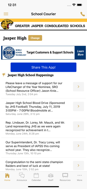 Greater Jasper Con. Schools(圖2)-速報App