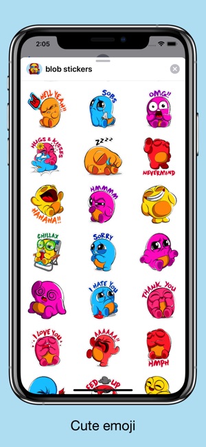 Boo emoji - weird stickers(圖2)-速報App