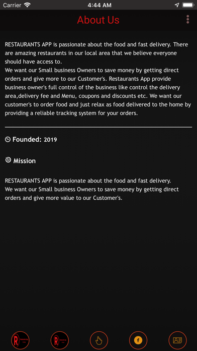 R-Restaurants App screenshot 2