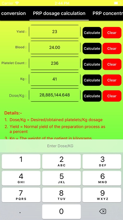 VKPCalc -Centrifuge calc screenshot-3