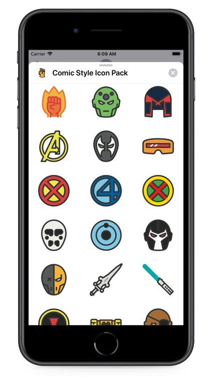 Comic Style Icon Pack