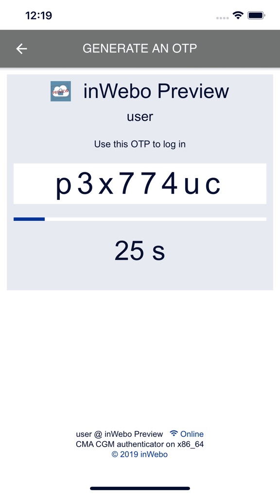【图】CMA CGM Authenticator(截图1)