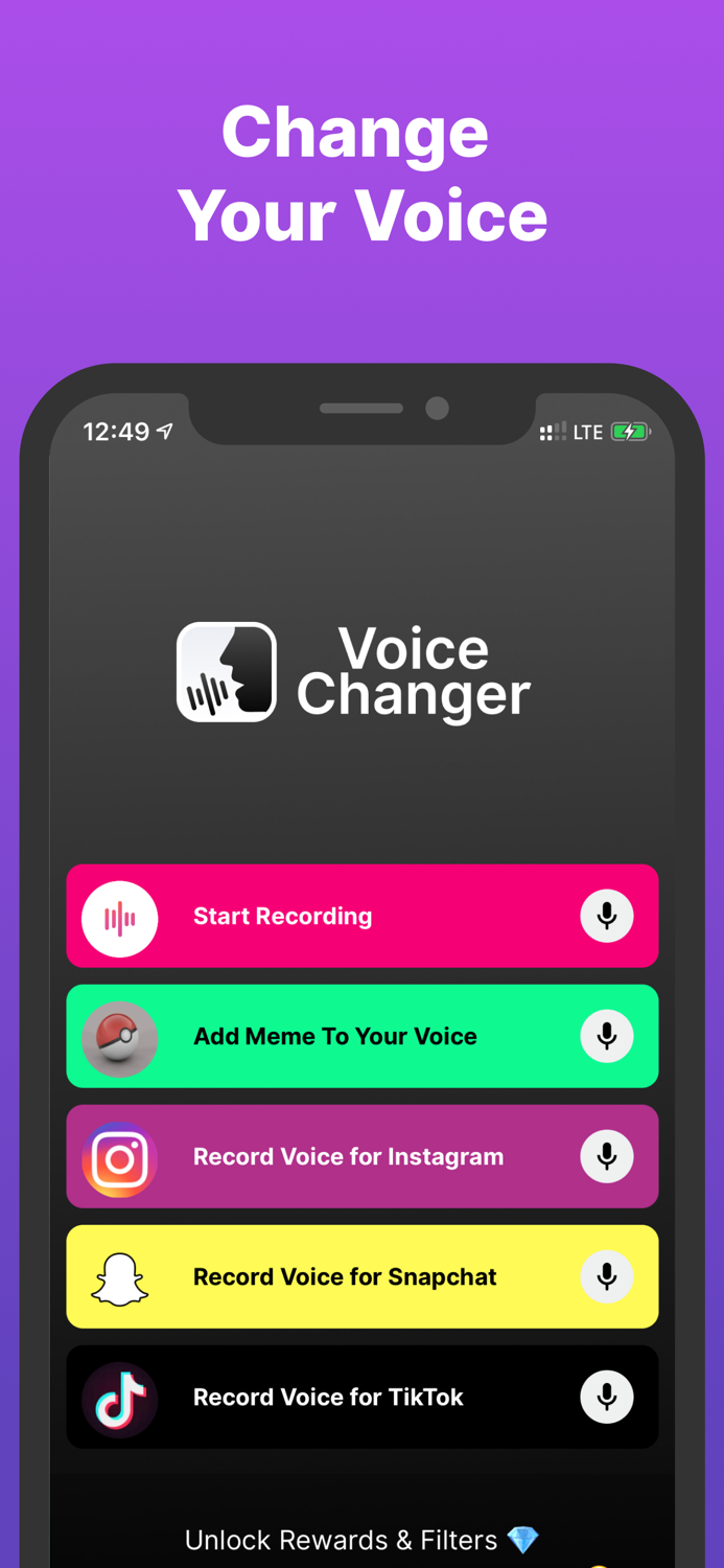 Funny Voice Changer  Recorder