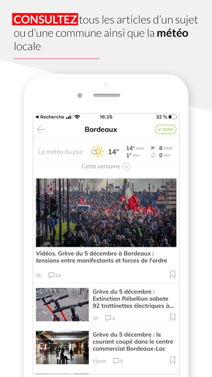 Sud Ouest : l'info en continu screenshot-6