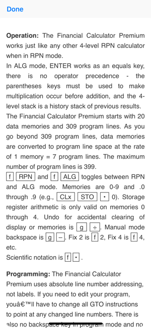 ‎Financial Calculator Premium Screenshot