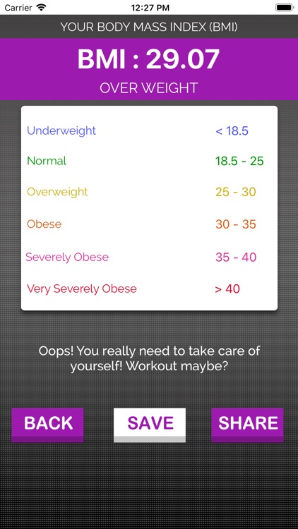 BMI Calculator 2020 screenshot-6