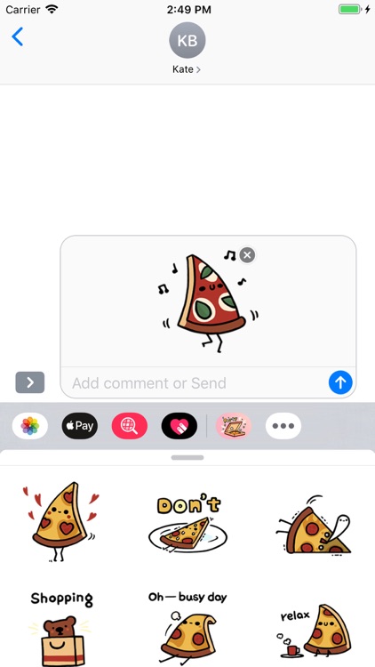 Pizza Stickers screenshot-3