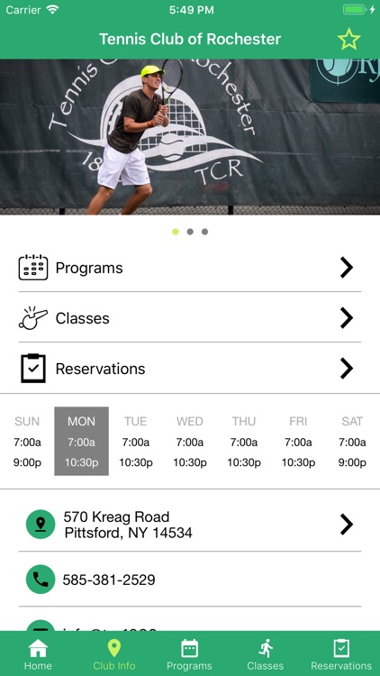 Tennis Club of Rochester screenshot-4