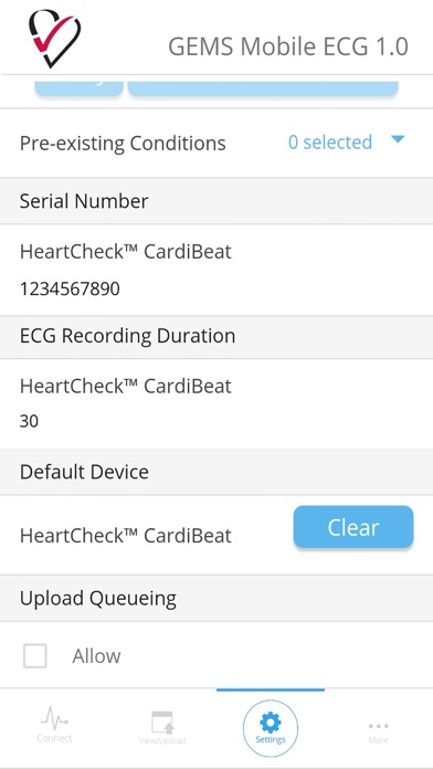 GEMS Mobile ECG screenshot 3