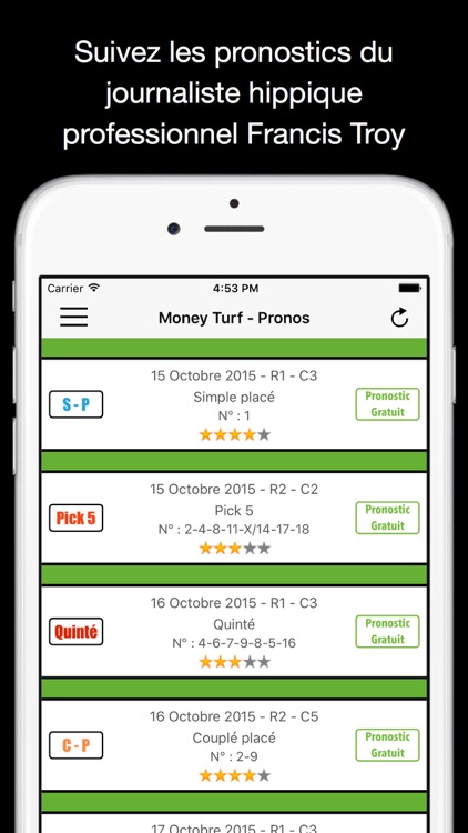 Money Turf Pronos