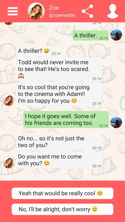Hey Love Adam: Texting Game screenshot-4