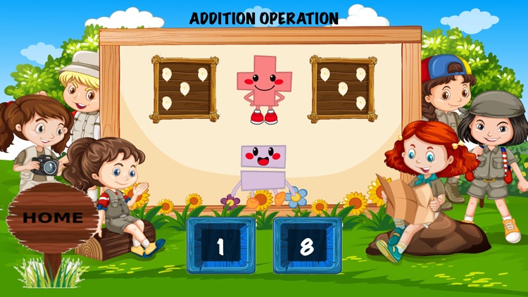 FlowerMathsOperation