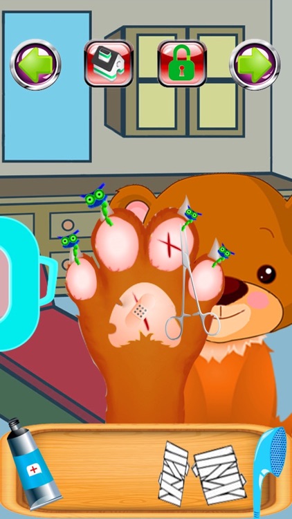 Baby Pet Foot Doctor Girl Game