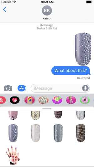 Nail Art Emojis Stickers(圖3)-速報App