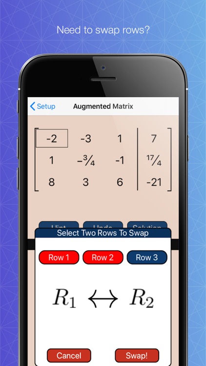 Row Reduction screenshot-4
