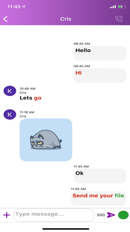 Message Me - Cool Chat