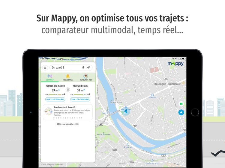 Mappy pour iPad