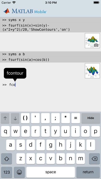 MATLAB Mobile