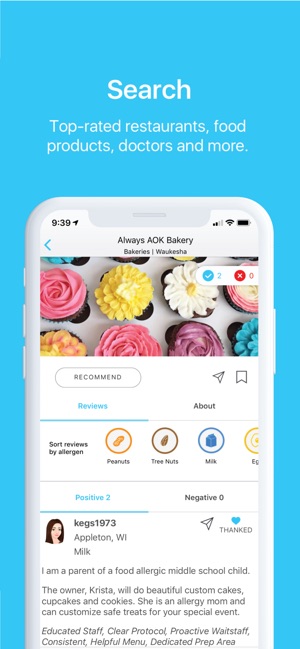 food allergy mobile apps