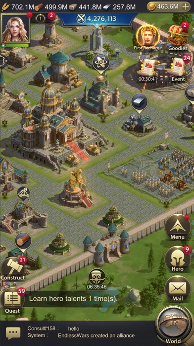 Endless War: Origin free Time hack