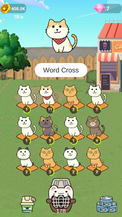 単語猫進化 - 脳トレゲーム screenshot 3