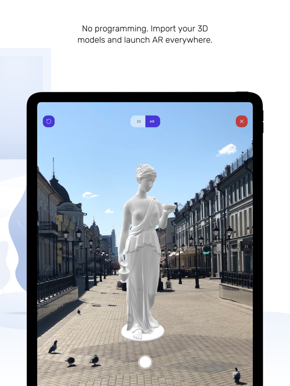 ARQ Viewer - 3D viewer in AR screenshot