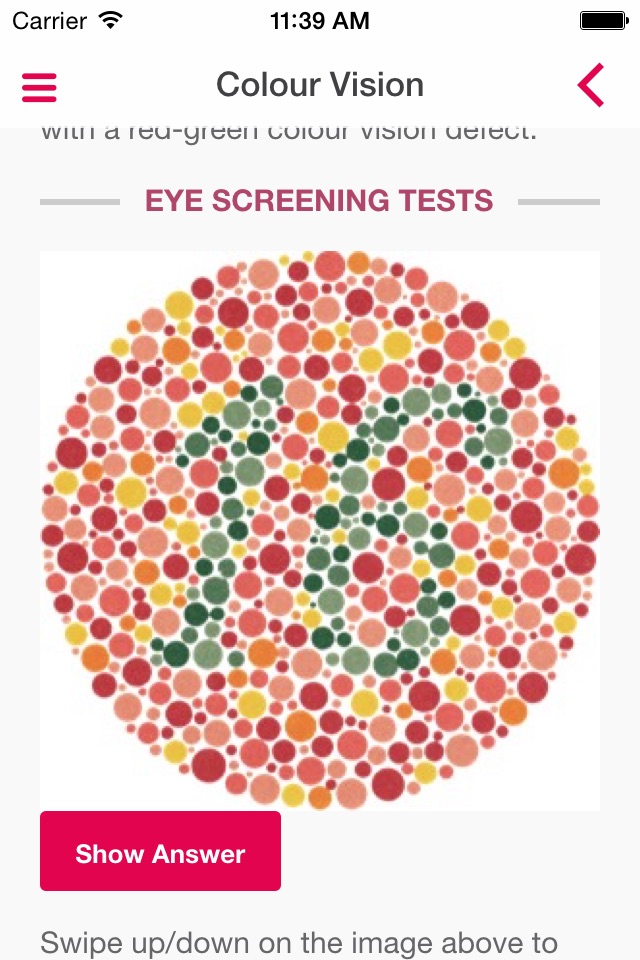 HCF Eyecare App screenshot 2