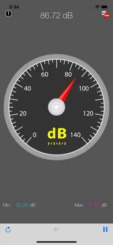 Imágen 2 Sonómetro (medidor de ruido) iphone