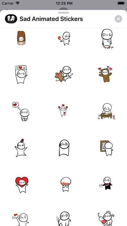 Sad Animated Stickers