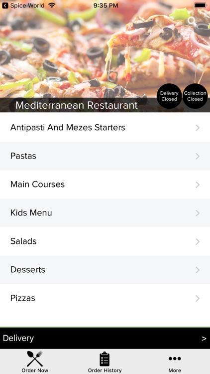 Mediterranean Restaurant