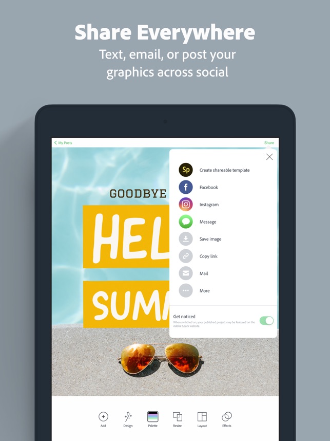 Adobe Spark Post on the App Store Adobe Spark Post on the App Store