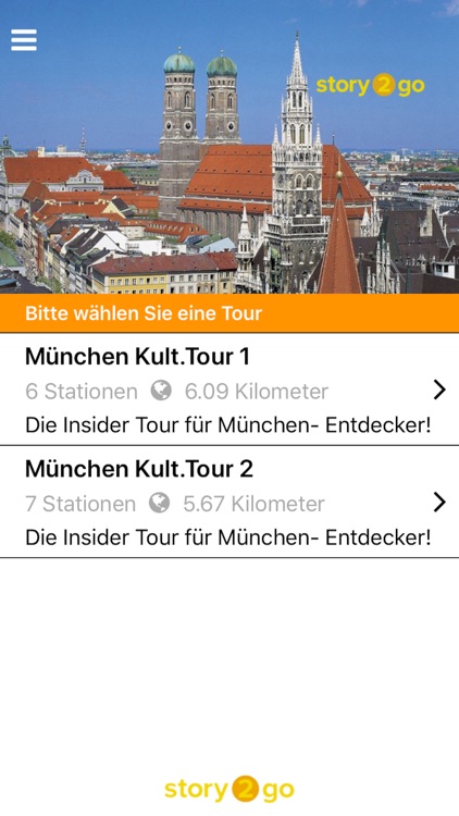 Audioguide story2go München