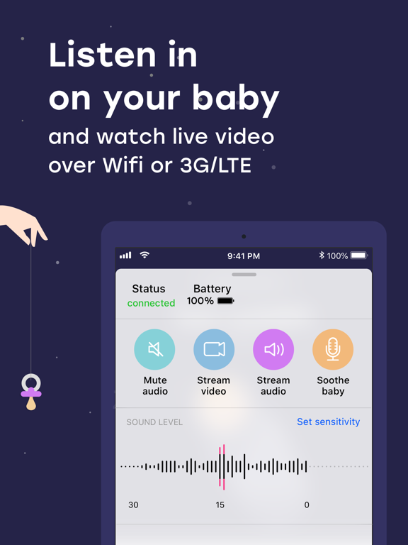 Luna - Baby Monitor with Video screenshot