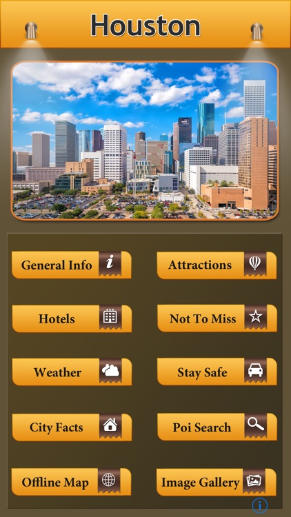 Houston Offline Map Guide