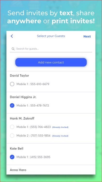 Invitd Invitation Maker & RSVP screenshot-4