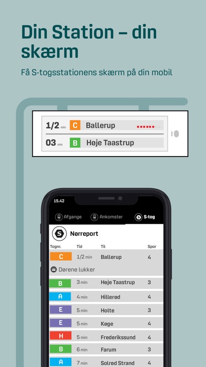 Din Station - Tog og S-tog