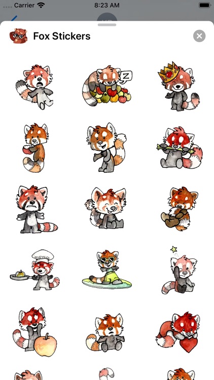 Fox Stickers