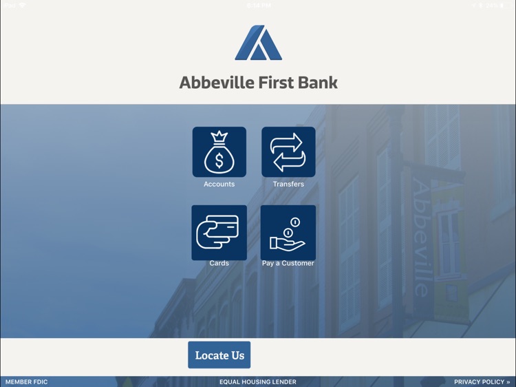 Abbeville FSB Biz for iPad screenshot-0