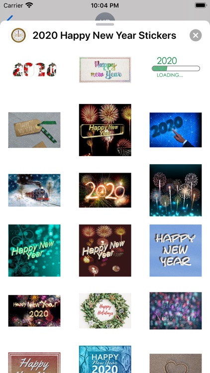 2020 Happy New Year Stickers screenshot-7