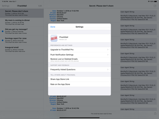 iTrackMail - Email Tracking iTrackMail - Email Tracking