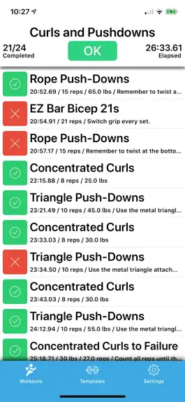 Game screenshot Burnt - Workout Manager apk