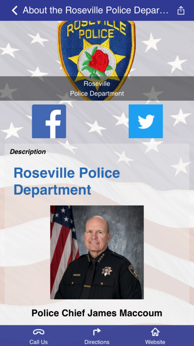 The Roseville PD App screenshot 2