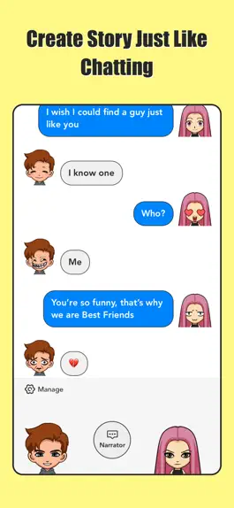 Game screenshot AnimeTexting: Chat Story Maker hack