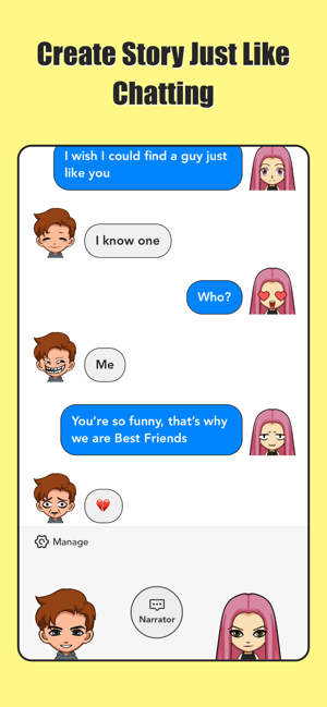 AnimeTexting: Chat Story Maker(圖3)-速報App