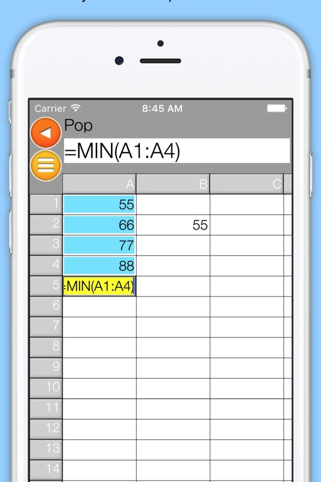 Statsheet Spreadsheet screenshot 3