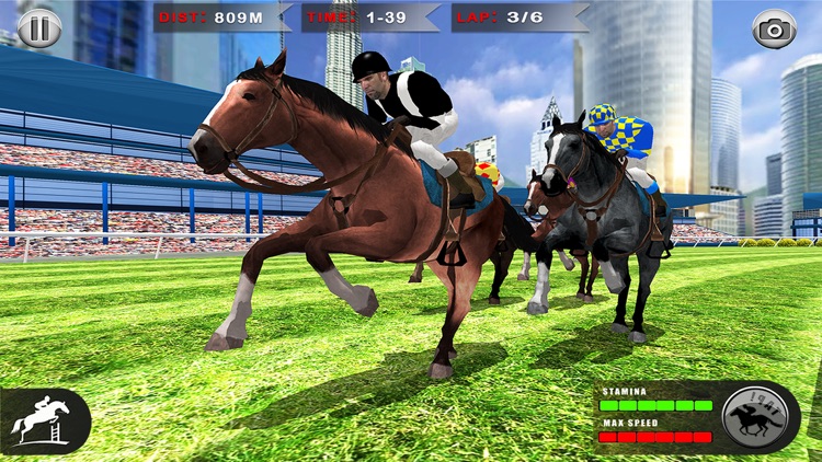Horse Racing: 3D Riding Games screenshot-4