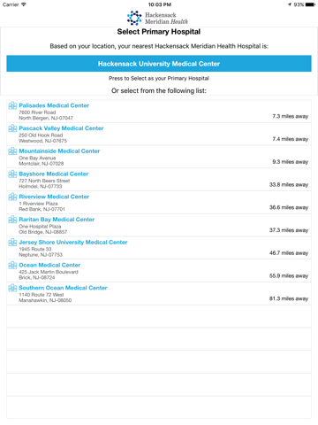 HackensackUMC Mobile Access Medical Mobile Access