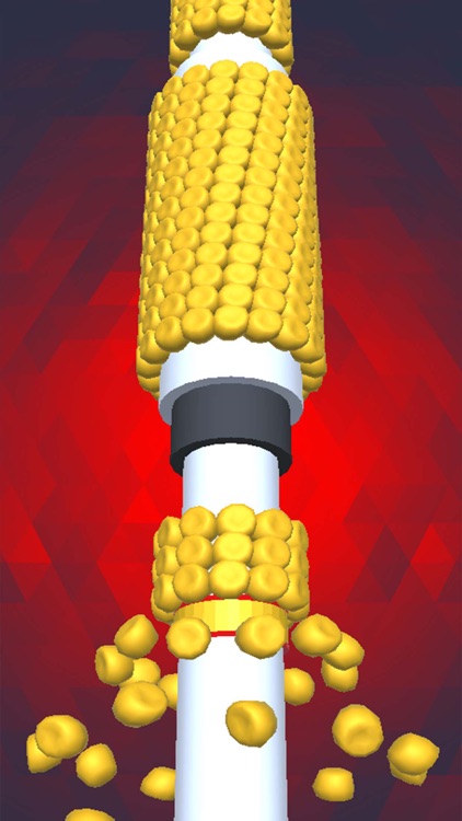 Ring on Pipe: Slice Shape Corn